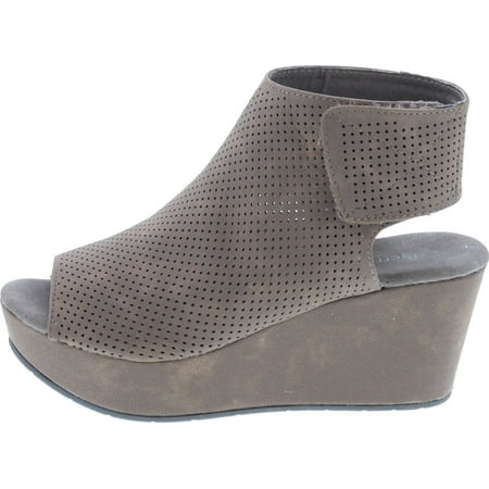 Pierre Dumas Womens Natural-2 Backless Slip-On Chunky Stacked Heel Fashion Mule Bootie Pierre Dumas Womens Natural-2 Backless Slip-On Chunky Stacked Heel Fashion Mule Bootie